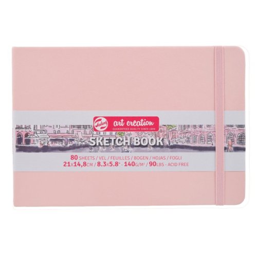 Talens Art Creation Sketch Book 21x14,8cm 140g 80 Yaprak Pastel Pink
