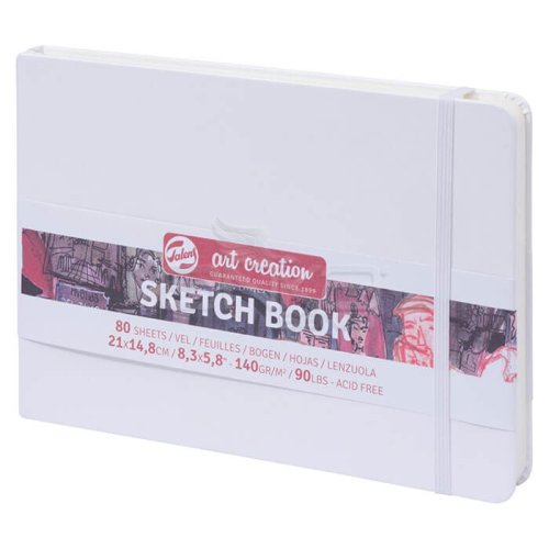 Talens Art Creation Sketch Book 21x14,8cm 140g 80 Yaprak Beyaz - Beyaz
