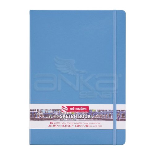 Talens Art Creation Sketch Book 21x29,7cm 140g 80 Yaprak Açık Mavi