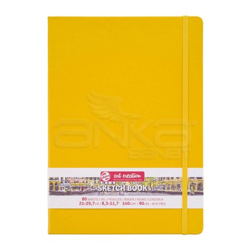 Talens Art Creation Sketch Book 21x29,7cm 140g 80 Yaprak Altın Sarısı