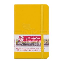 Art Creation - Talens Art Creation Sketch Book 9x14cm 140g 80 Yaprak Altın Sarısı