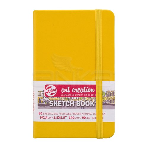 Talens Art Creation Sketch Book 9x14cm 140g 80 Yaprak Altın Sarısı