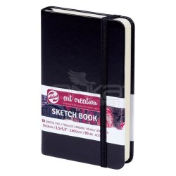 Art Creation - Talens Art Creation Sketch Book 9x14cm 140g 80 Yaprak Siyah