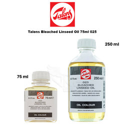 Talens - Talens Bleached Linseed Oil 75ml 025 75ml
