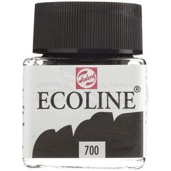 Talens - Talens Ecoline 30ml Black No:700