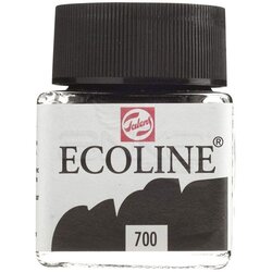 Talens Ecoline 30ml Black No:700 - Thumbnail