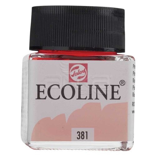 Talens Ecoline 30ml Pastel Red No:381 - 381 Pastel Red