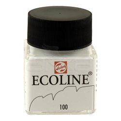 Talens - Talens Ecoline 30ml White No:100 (1)