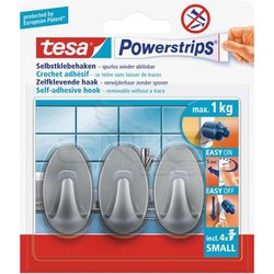 Tesa Powerstrips Kendinden Yapışkanlı Kanca 3lü 57543-00100 - Thumbnail