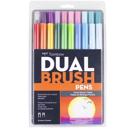 Tombow Dual Brush Pen 20li Mükemmel Karışım