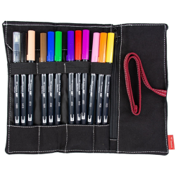 Tombow - Tombow Grafik Kalemi İçin Rulo Kalemlik 