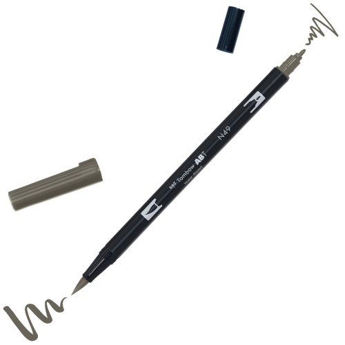 Zig Art & Graphic Twin Marker TUT-80 Warm Gray 8 N49