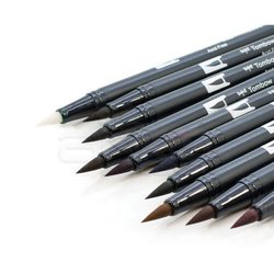 Tombow - Tombow Dual Brush Pen 10lu Muted Palette (1)