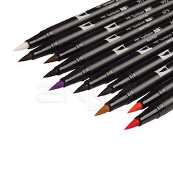 Tombow Dual Brush Pen 10lu Secondary Palette - Thumbnail