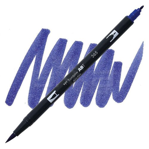 Tombow Dual Brush Pen Deep Blue 565