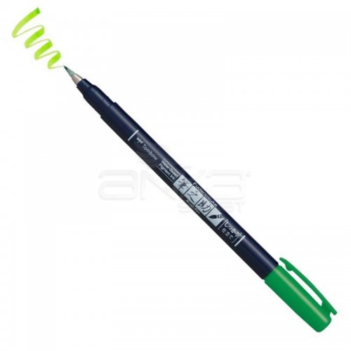 Tombow Fudenosuke Brush Pen Fırça Uçlu Kalem 07 Green - 07 Green