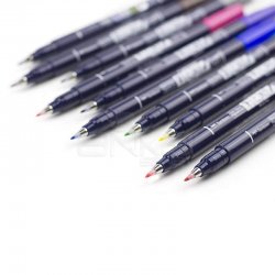 Tombow Fudenosuke Brush Pen Fırça Uçlu Kalem 10lu Set - Thumbnail