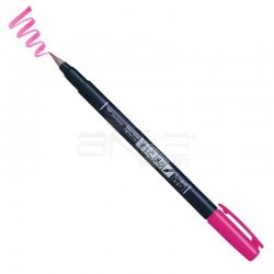 Tombow - Tombow Fudenosuke Brush Pen Fırça Uçlu Kalem 22 Pink