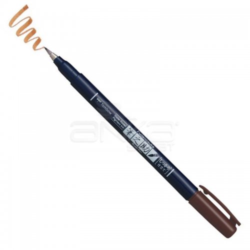 Tombow Fudenosuke Brush Pen Fırça Uçlu Kalem 31 Brown - 31 Brown