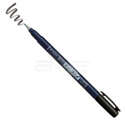 Tombow - Tombow Fudenosuke Brush Pen Fırça Uçlu Kalem 38 Black