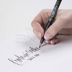 Tombow Fudenosuke Calligraphy Pen GCD-112 Siyah - Thumbnail