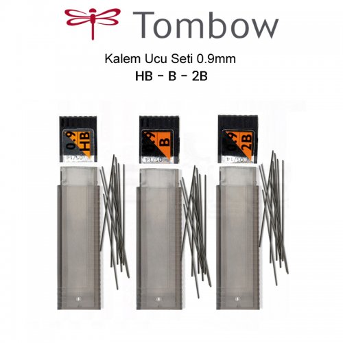 Tombow Kalem Ucu Seti 0.9mm 3 lü HB,B,2B