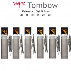 Tombow - Tombow Kalem Ucu Seti 0.5mm 6 lı set