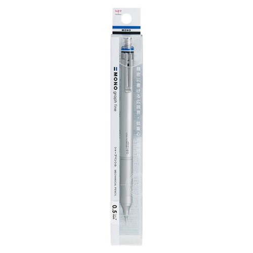 Tombow Mono Graph Fine Mekanik Kurşunkalem 0.5 Gümüş