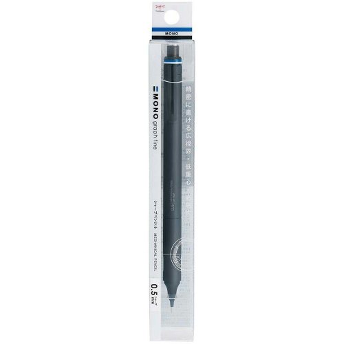 Tombow Mono Graph Fine Mekanik Versatil Kalem 0,5mm Siyah