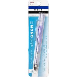 Tombow - Tombow Mono Graph Mekanik Versatil Kalem 0.5mm Mor DPA-138F