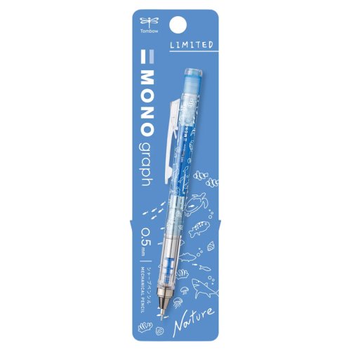 Tombow MONO Graph Nature Mekanik Kurşun Kalem 0,5mm Ocean