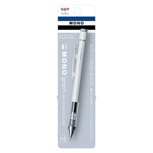 Tombow MONO Graph Neutral Mekanik Kurşun Kalem 0.5mm Mat Gri