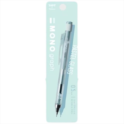Tombow Mono Graph Mekanik Versatil Kalem 0.5mm Şeffaf Mavi