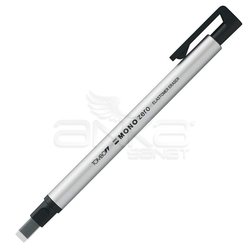Tombow Mono Zero Kalem Silgi Yassı Uç Gümüş 2.5x5mm - Thumbnail