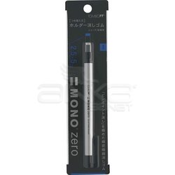 Tombow Mono Zero Kalem Silgi Yassı Uç Gümüş 2.5x5mm - Thumbnail