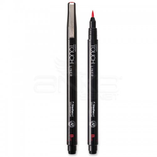 Touch Liner Brush Red Fırça Uçlu Kalem B - Red