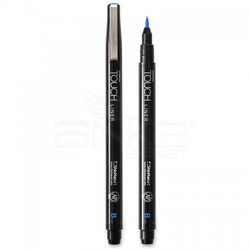 Touch Liner Brush Blue Fırça Uçlu Kalem B - Blue