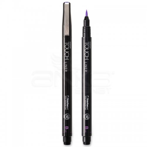 Touch Liner Brush Purple Fırça Uçlu Kalem B - Purple