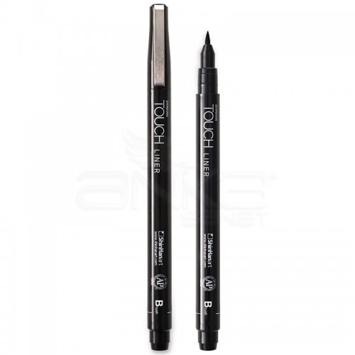 Touch Liner Brush Black Fırça Uçlu Kalem B - Black