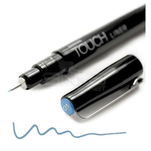 Touch Liner Renkli Çizim Kalemi 0,1mm Blue