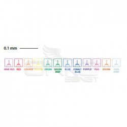 Touch Liner Teknik Çizim Kalemi 12li Set Renkli SH4301205 - Thumbnail