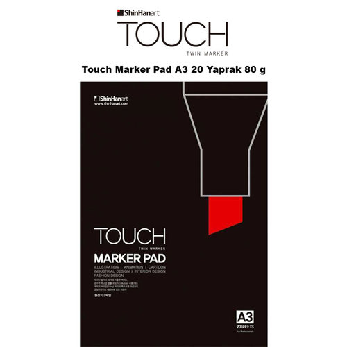 Touch Marker Pad A3 20 Yaprak 80 g