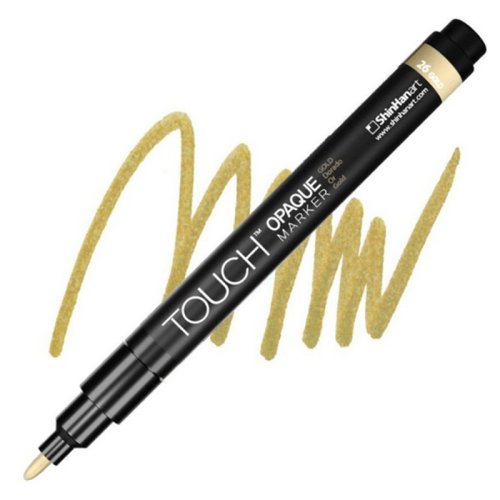 Touch Opaque Marker Fine Gold - Gold