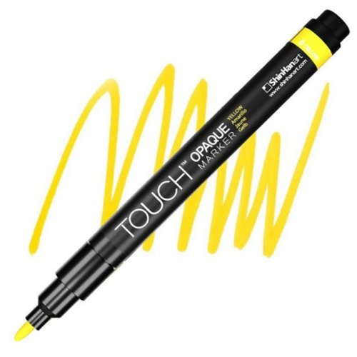 Touch Opaque Marker Fine Yellow - Yellow
