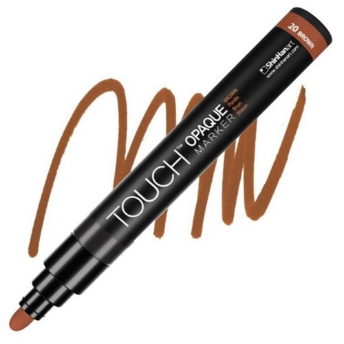 Touch Opaque Marker Medium Brown - Brown