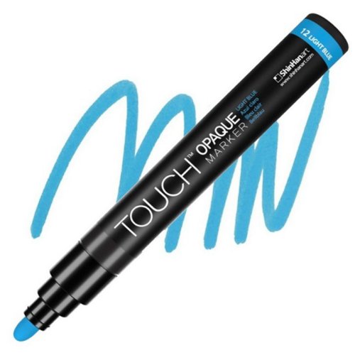 Touch Opaque Marker Medium Light Blue - Light Blue