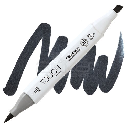 Touch Twin Brush Marker 120 Black - 120 Black