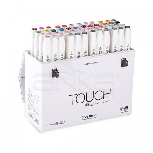 Touch Twin Brush Marker Kalem 48li Set