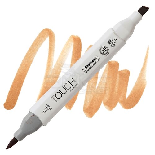 Touch Twin Brush Marker BR112 Leather Brown