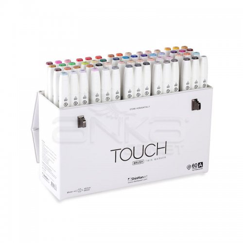 Touch Twin Brush Marker Kalem 60lı Set A